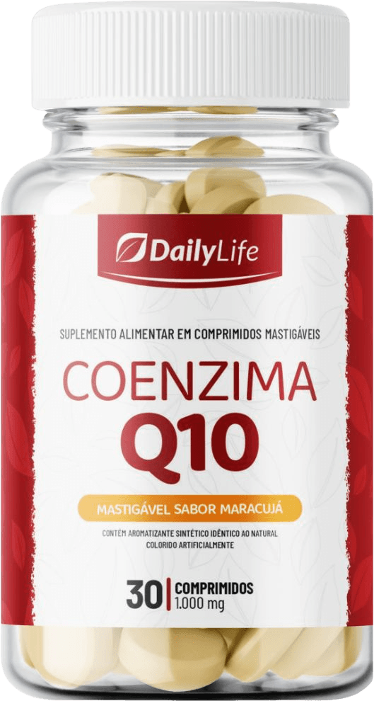 Coenzima Q10 Mastigável (100 mg) — Daily Life
