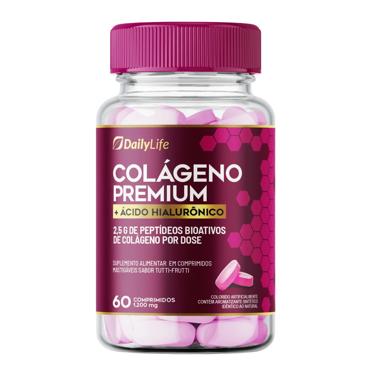Colágeno Premium + Ácido Hialurônico — Daily Life