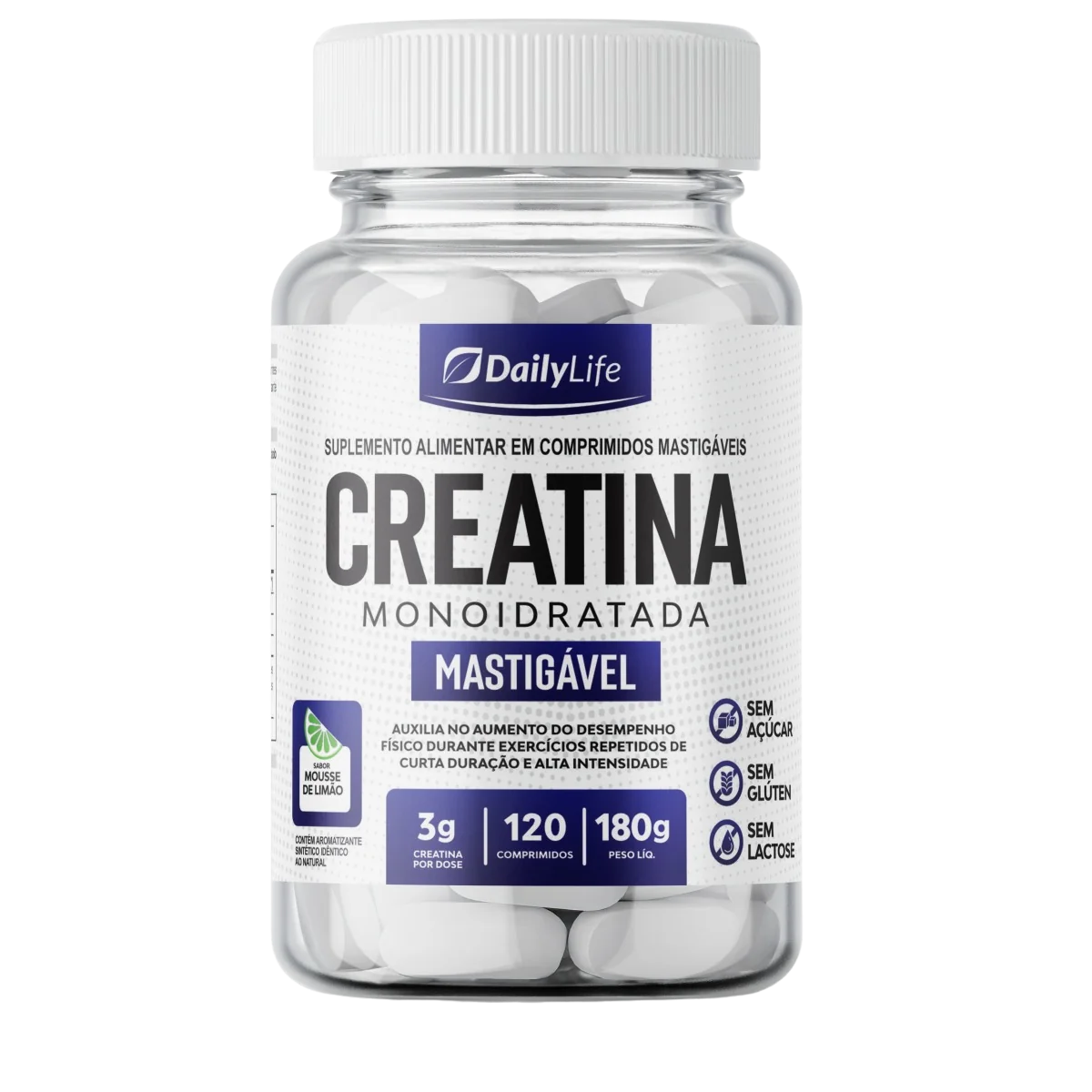 Creatina Monohidratada Mastigável — Daily Life