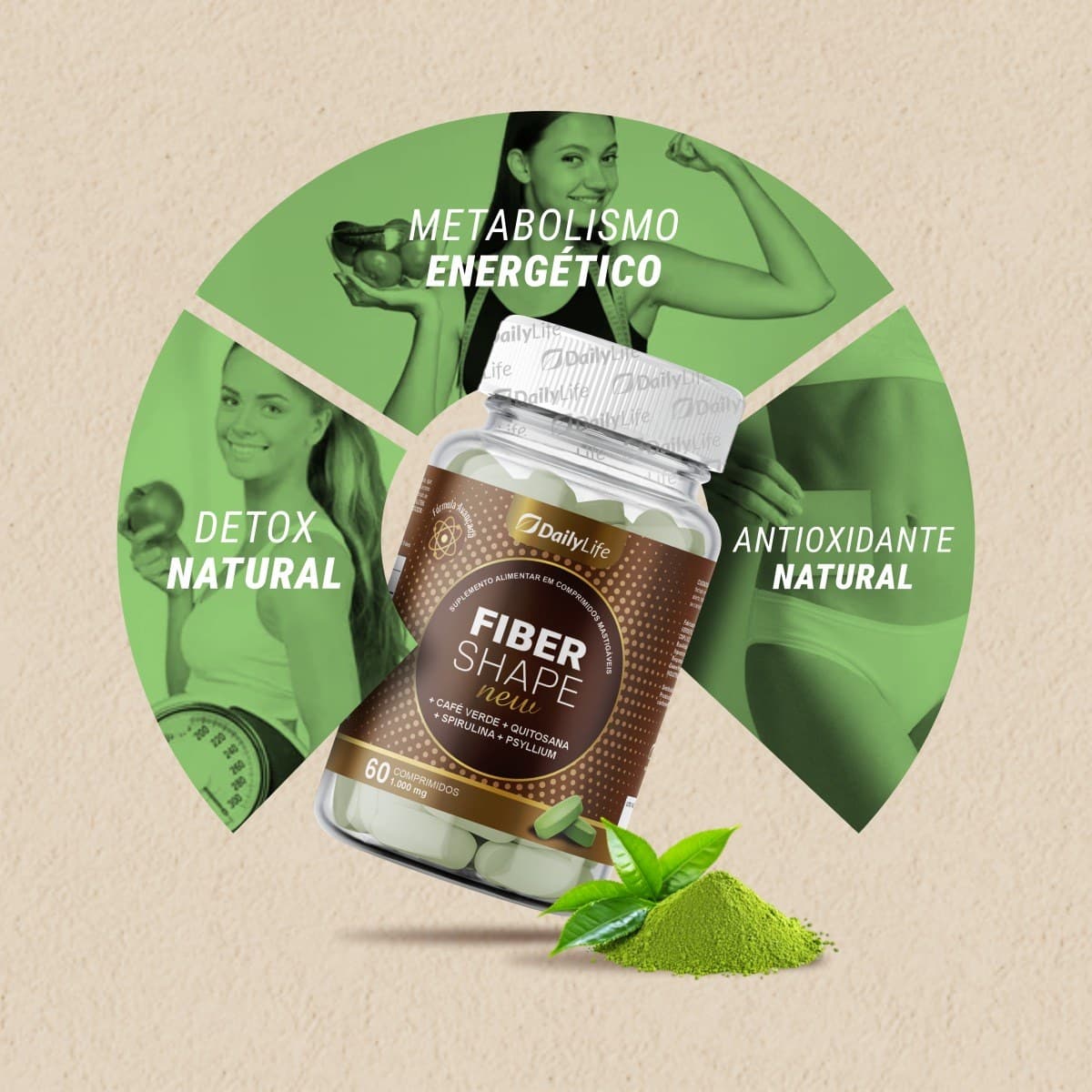 Fiber Shape New (Fibras e Saciedade) — benefícios