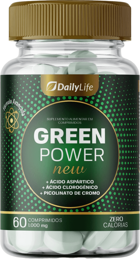 Green Power New (com Picolinato de Cromo) — Daily Life