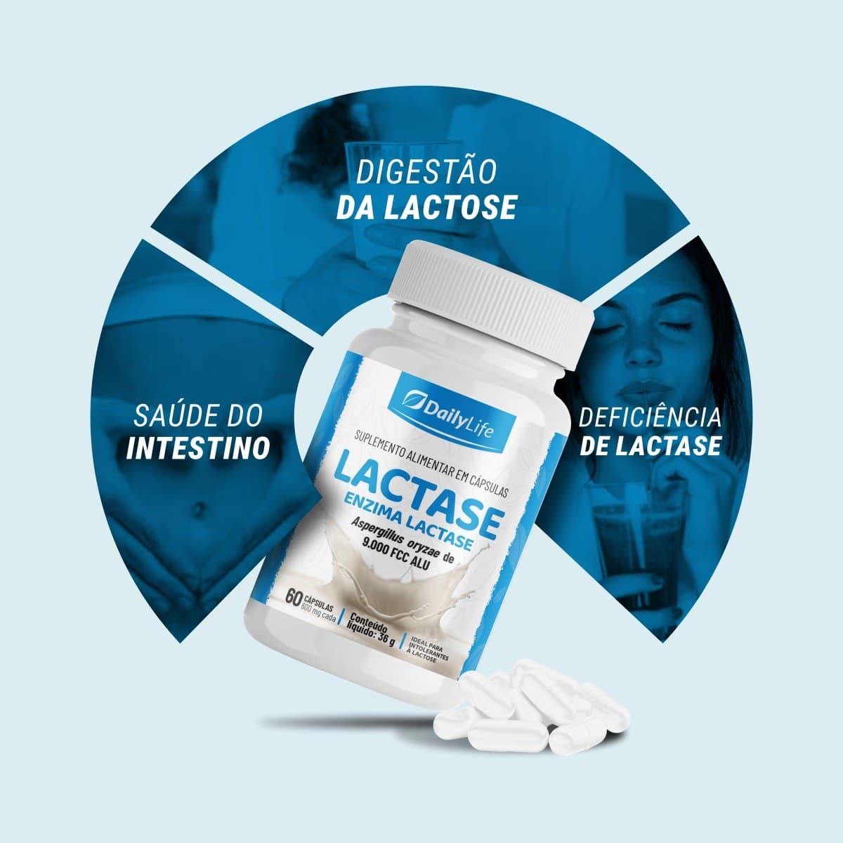 Lactase (Enzima Digestiva) — benefícios