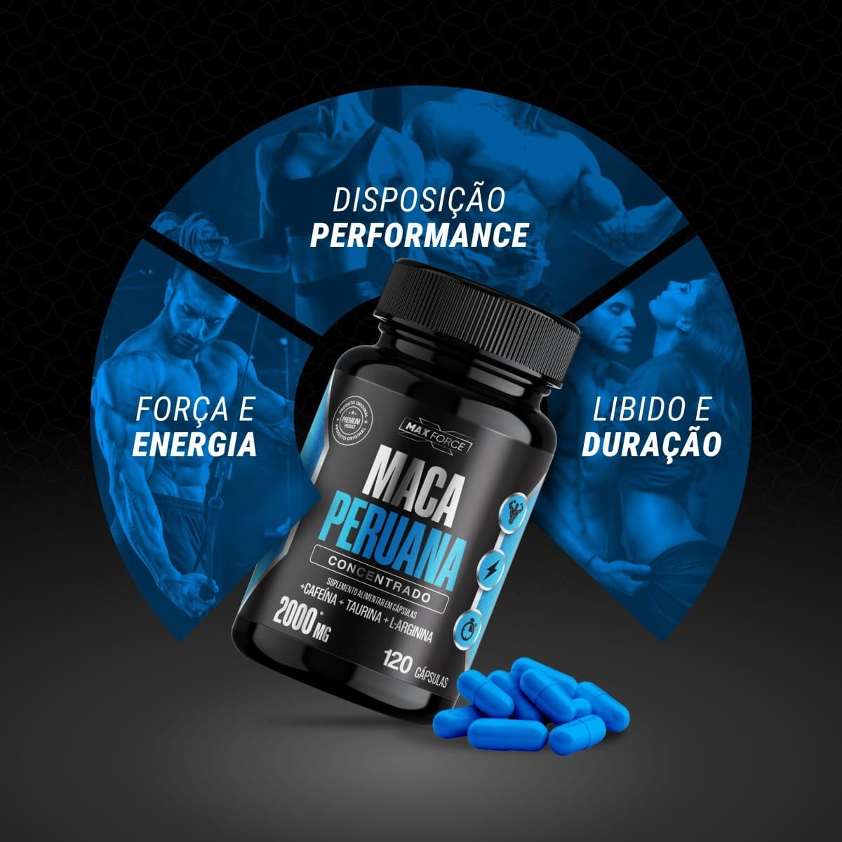 Maca Concentrada (Maca Peruana com Cafeína) — benefícios