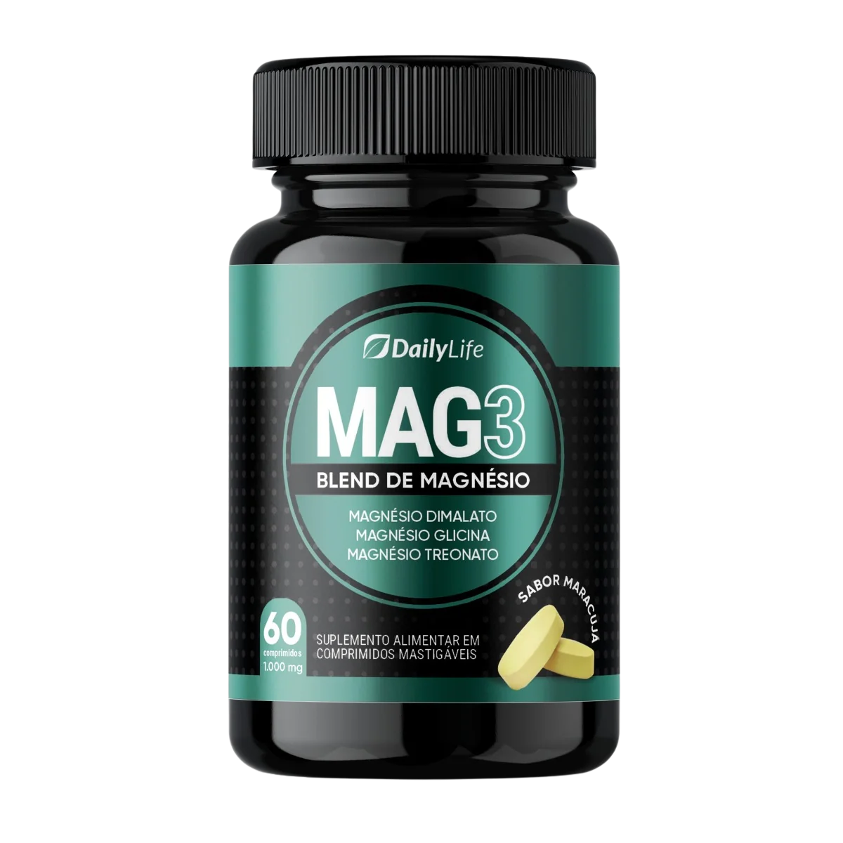 MAG3 — Blend de Magnésio (Dimalato, Glicina e Treonato) — Daily Life