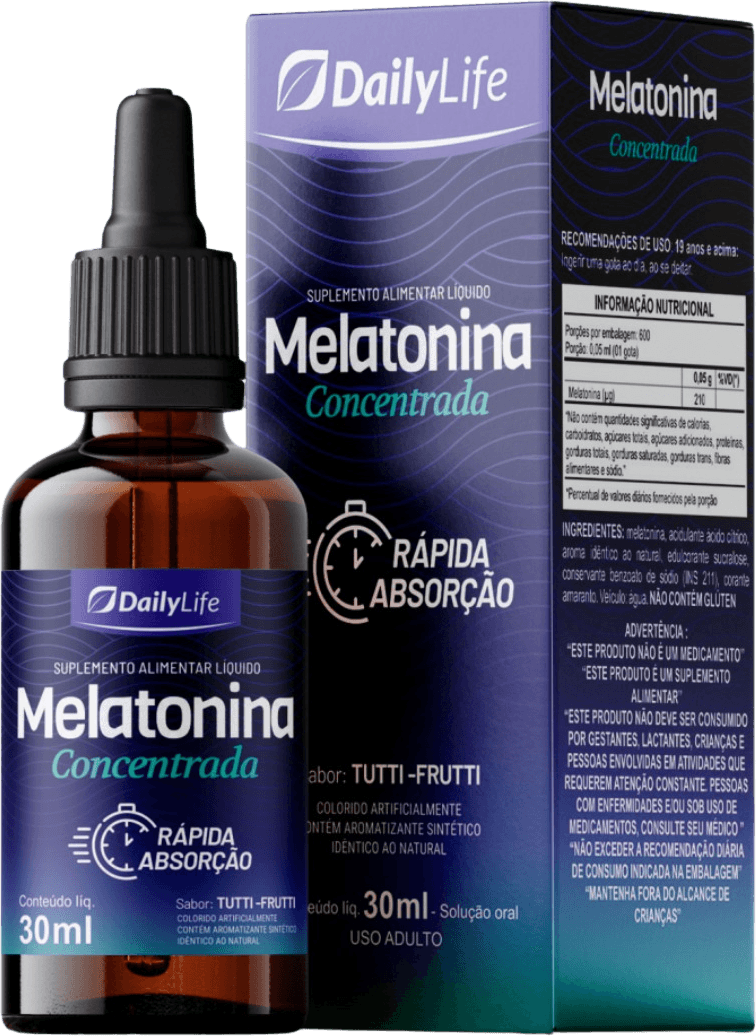 Melatonina em Gotas (Tutti-frutti) — Daily Life