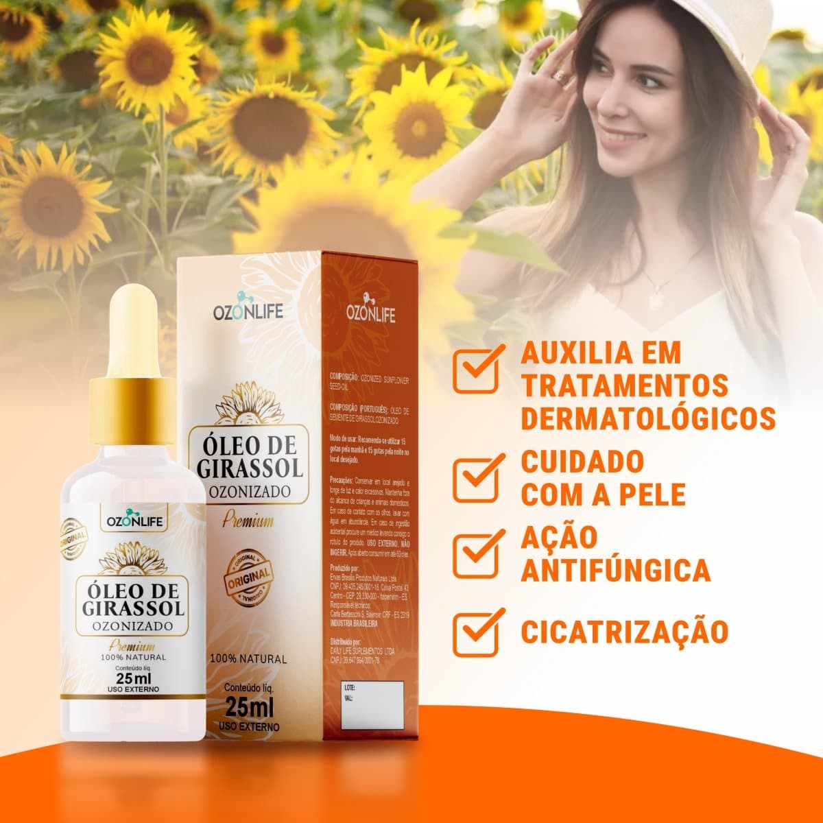 Cuidado natural com a pele