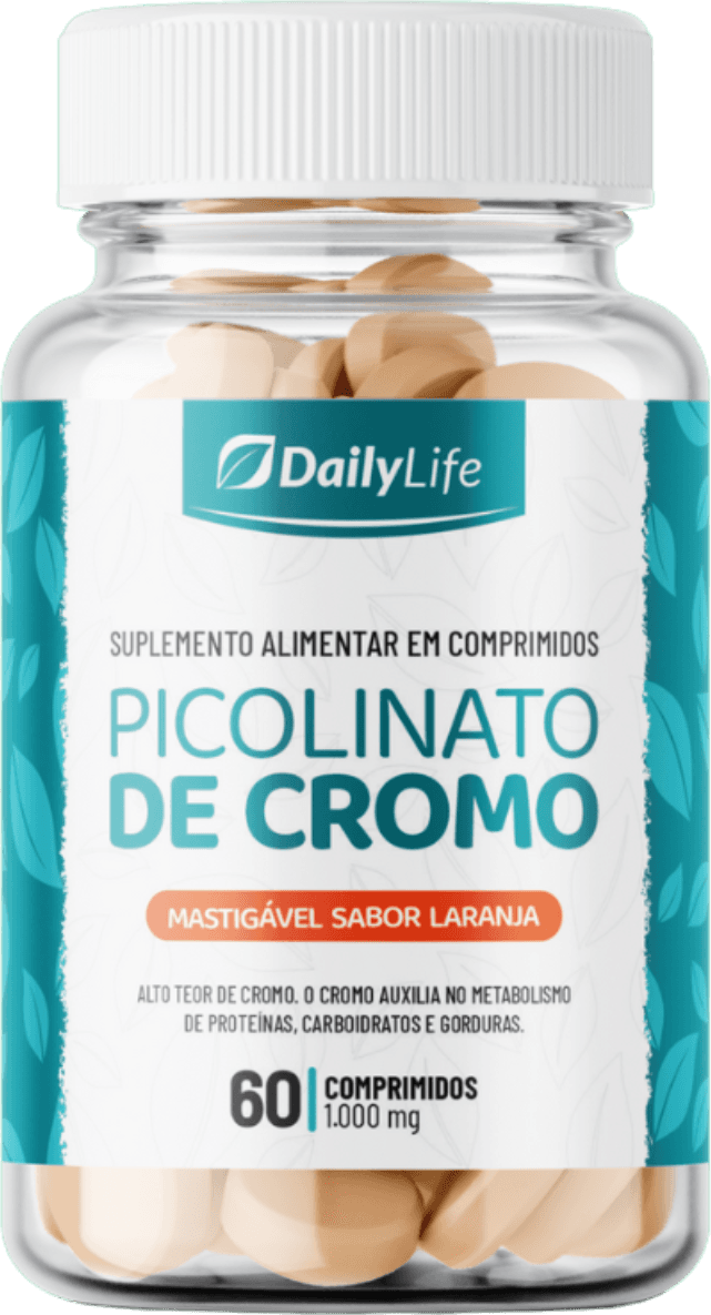 Picolinato de Cromo Mastigável — Daily Life
