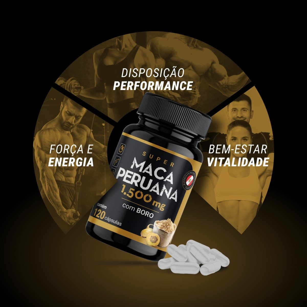 Super Maca Peruana com Boro — benefícios