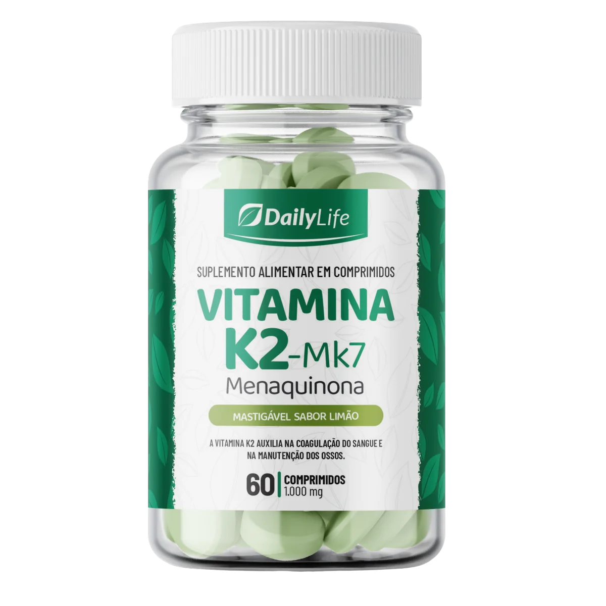 Vitamina K2-MK7 Mastigável — Daily Life